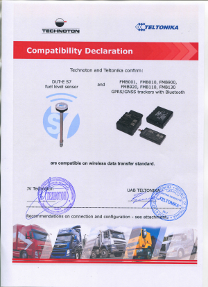 Compatibility Declaration, DUT-E S7