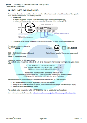 BTSXXX TELEC certificate p3.PNG