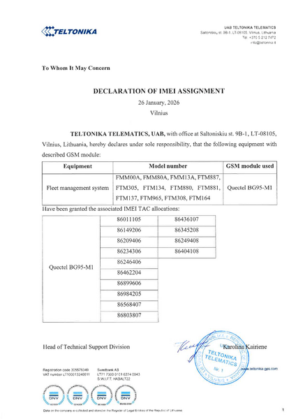 File:Declaration of IMEI assignment, Quectel BG95-M1, 2026-01-26.png