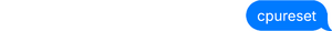 cpureset