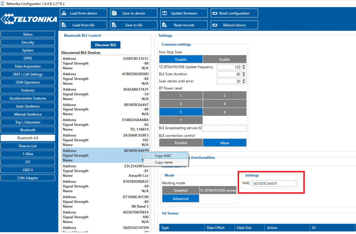 Technoton DUTE S7 Fuel Level Sensor Wiki Knowledge Base Teltonika GPS