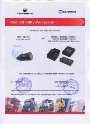 Compatibility Declaration, GNOM DDE S7